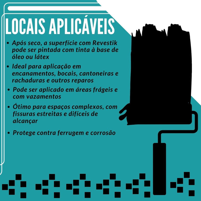 Revestik Spray Rubberized - Spray Emborrachado Selador