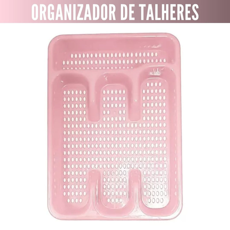 25-Piece Cutlery Set + Cutlery Holder with Divider