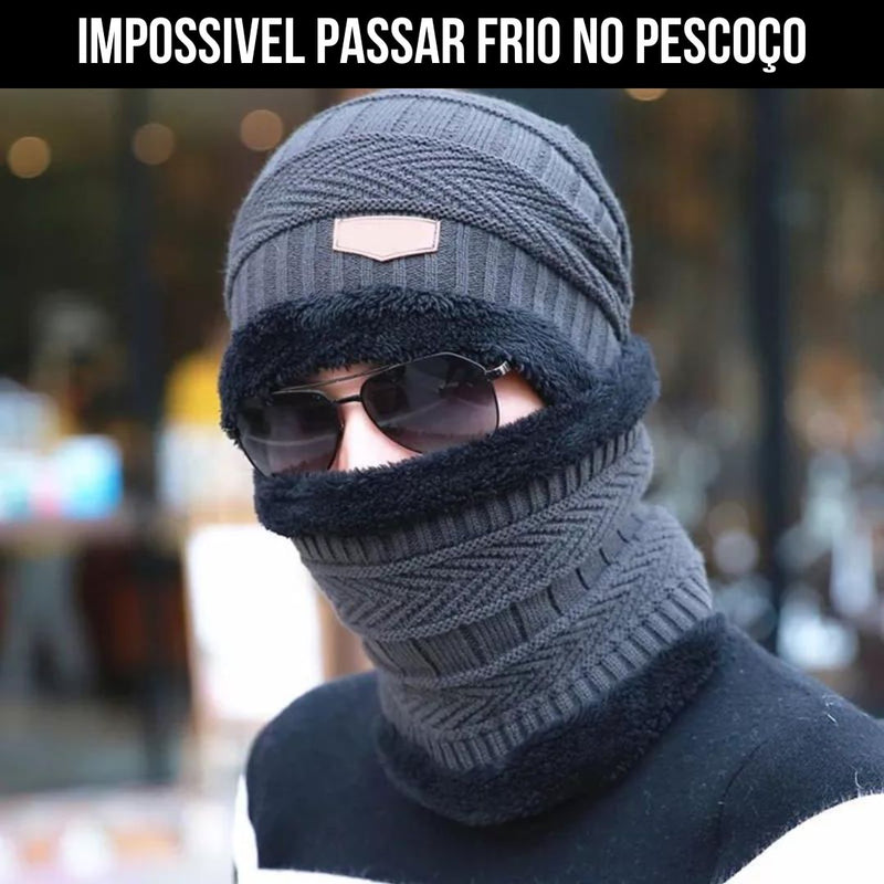 Combo Inverno Quentinho - Touca & Cachecol