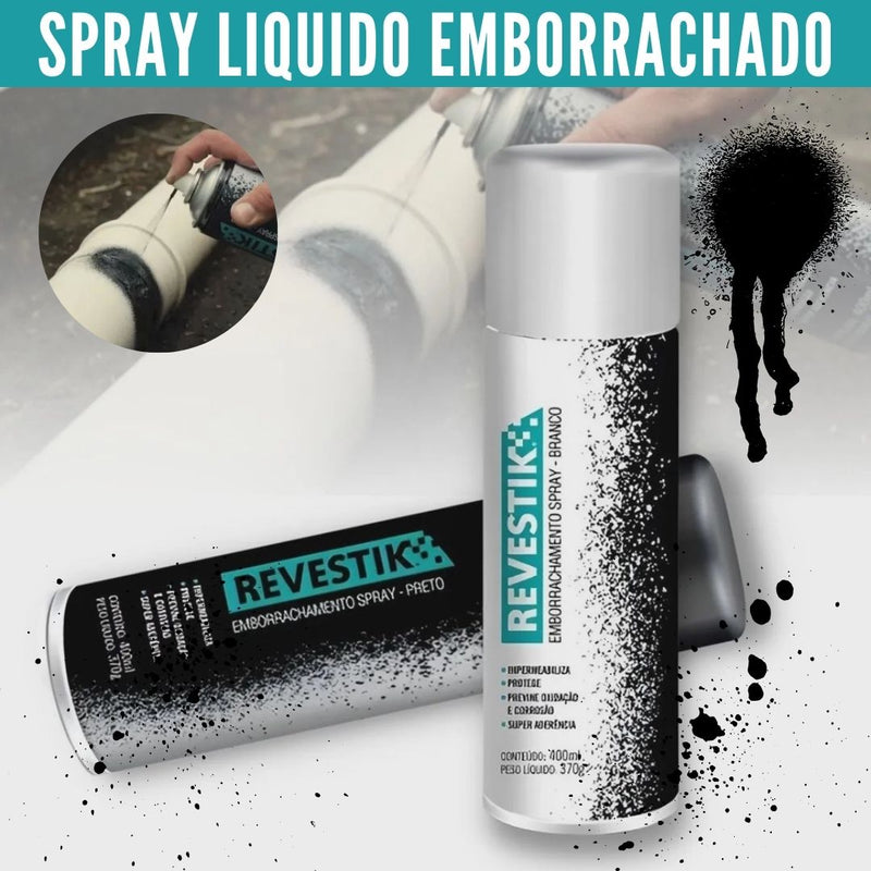 Revestik Spray Rubberized - Spray Emborrachado Selador