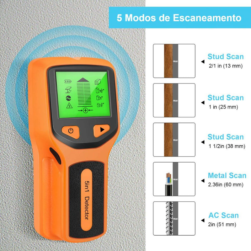 WallScanPro - Pipe, Metal and Electrical Wire Detector