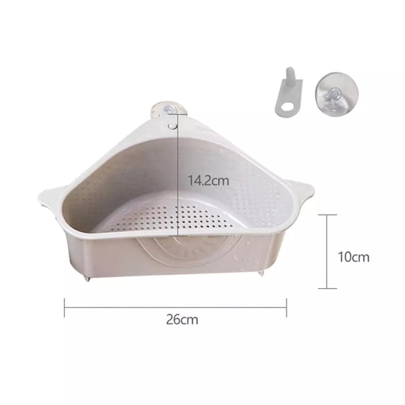 Multipurpose kitchen sink drainer basket
