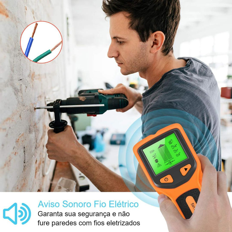 WallScanPro - Pipe, Metal and Electrical Wire Detector