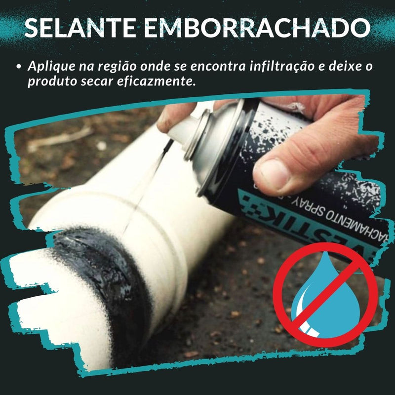 Revestik Spray Rubberized - Spray Emborrachado Selador