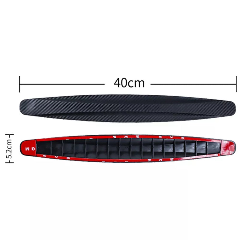 2Pcs Car Bumper Protector Corner Protection Strips Scratches Anti-collision Crash Blade Automotive Accessories