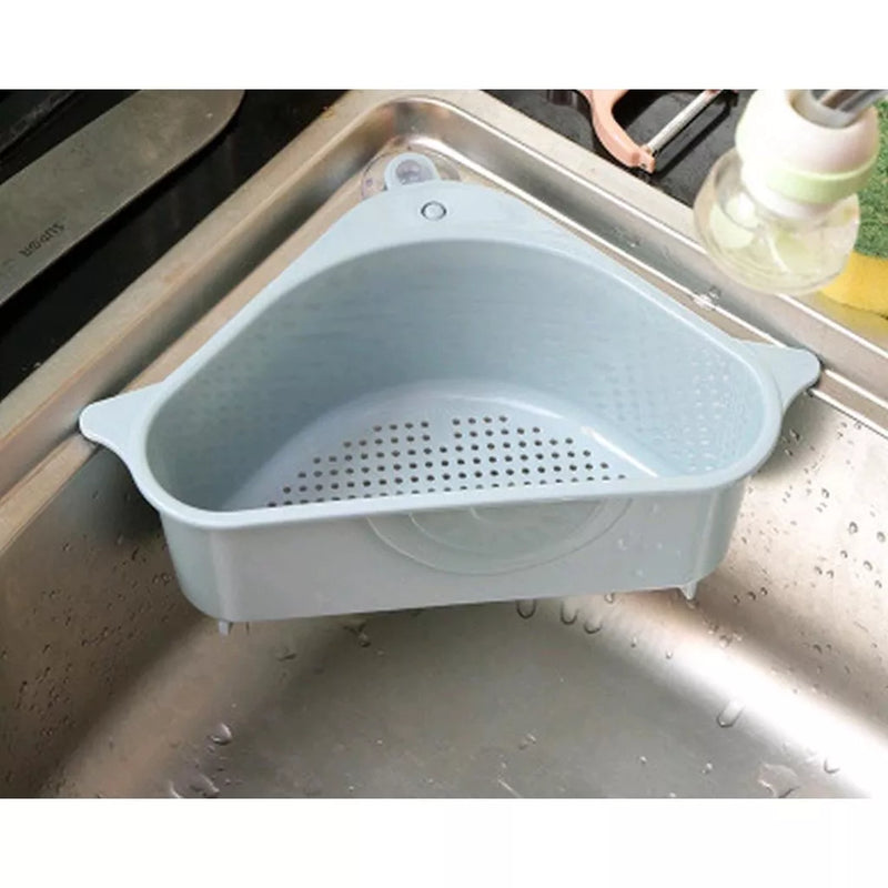 Multipurpose kitchen sink drainer basket