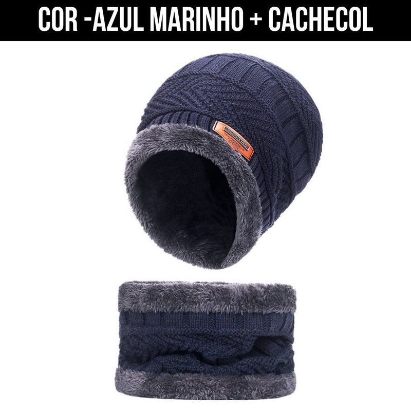 Combo Inverno Quentinho - Touca & Cachecol