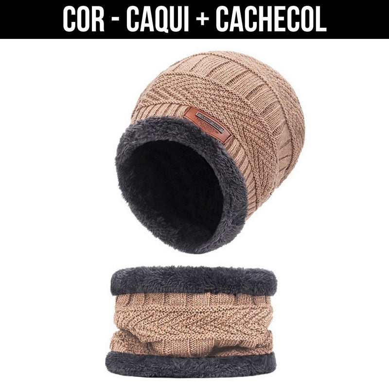 Combo Inverno Quentinho - Touca & Cachecol