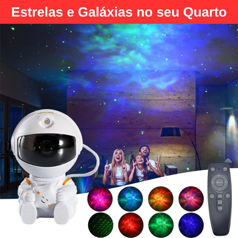 Astronauta Projetor de Galáxias