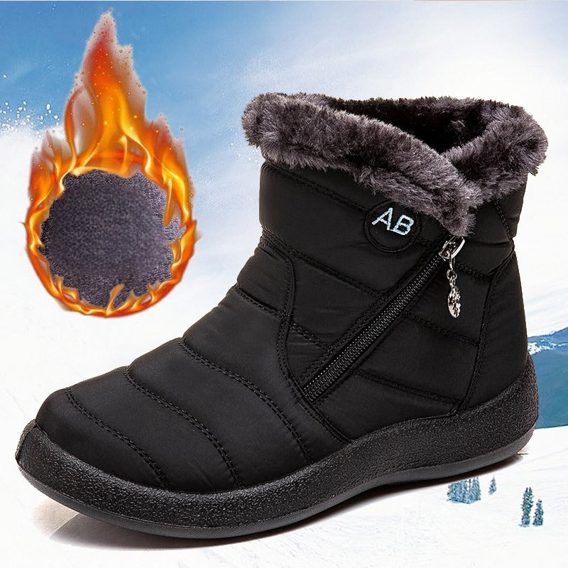 All Boss - Bota de Inverno de Veludo