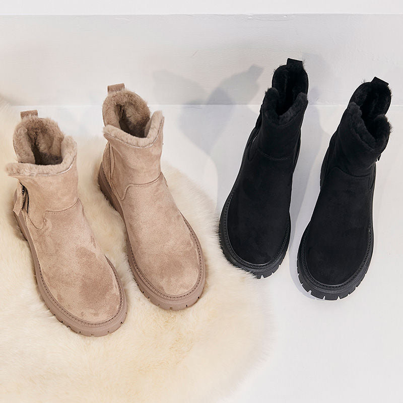 DivaFashion - Bota de Camurça Feminina
