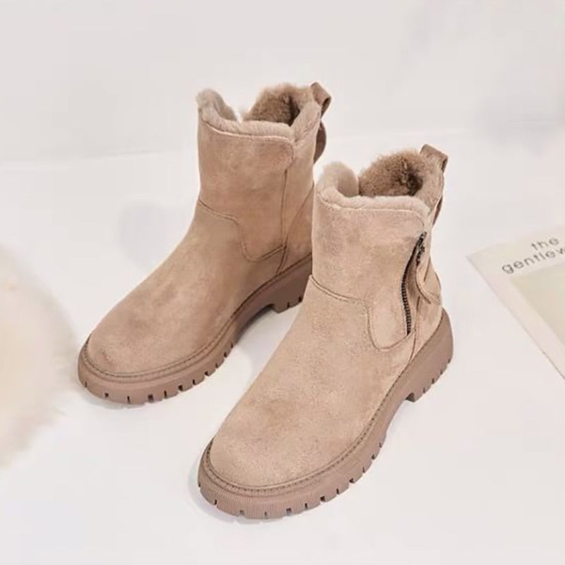 DivaFashion - Bota de Camurça Feminina