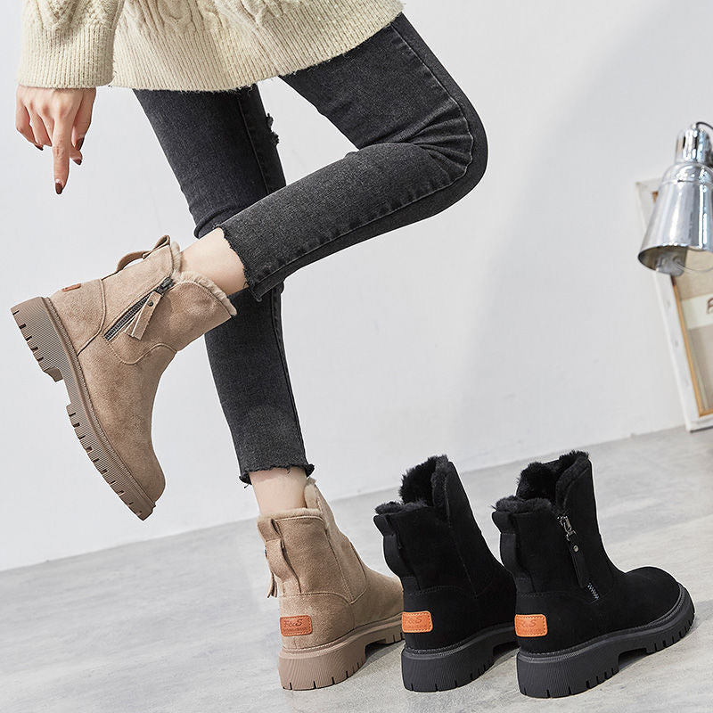 DivaFashion - Bota de Camurça Feminina