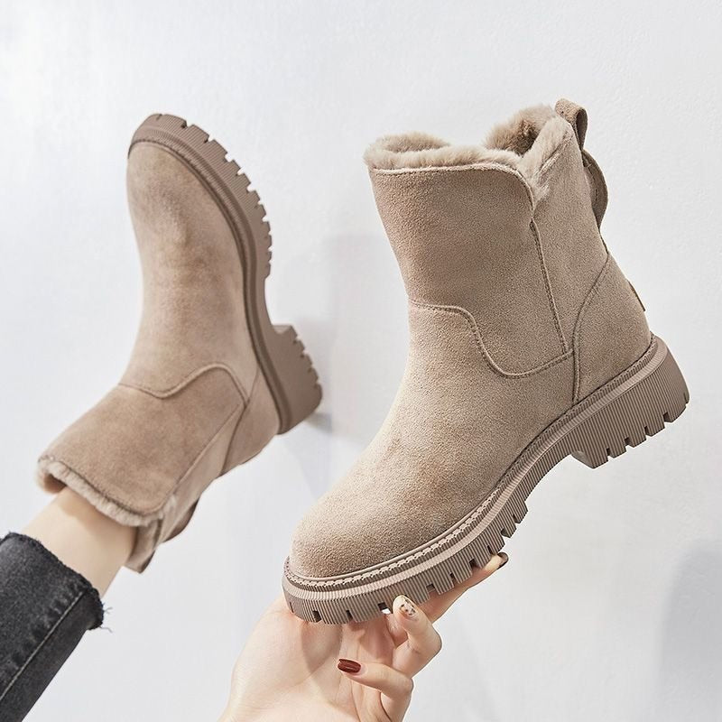 DivaFashion - Bota de Camurça Feminina