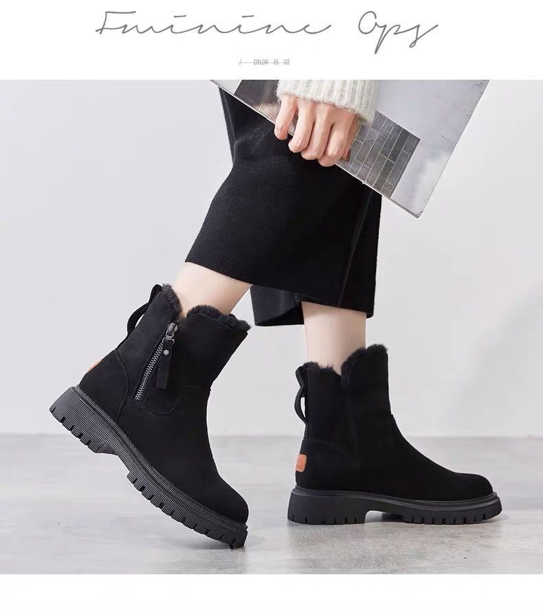 DivaFashion - Bota de Camurça Feminina