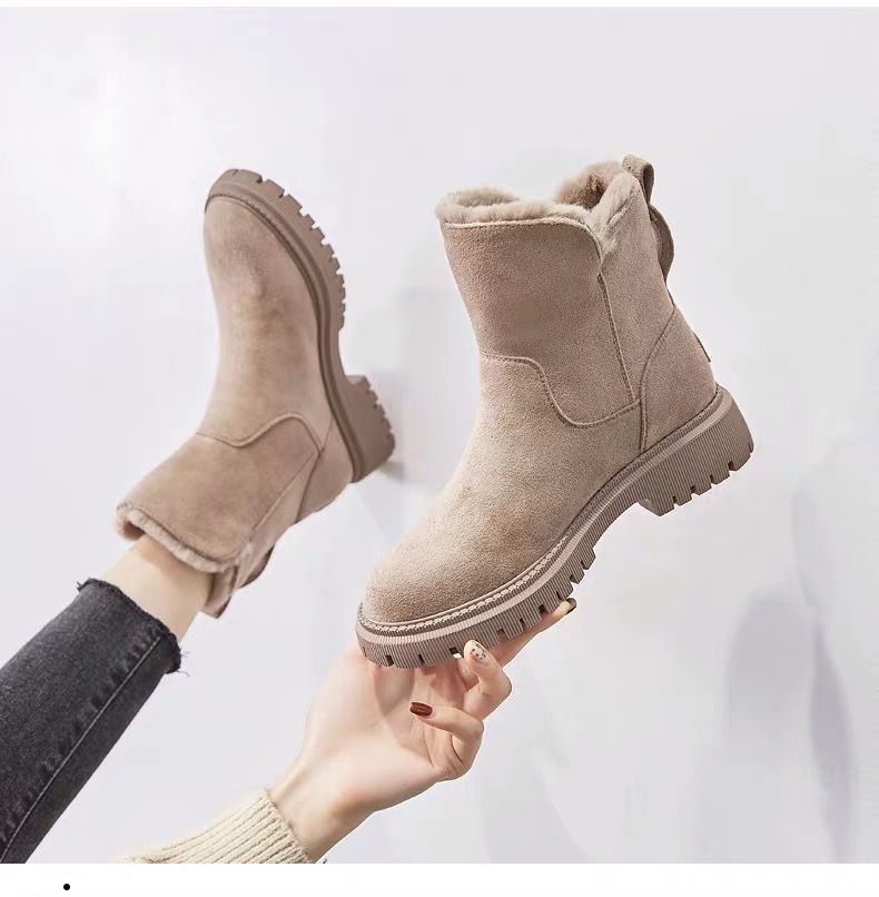 DivaFashion - Bota de Camurça Feminina