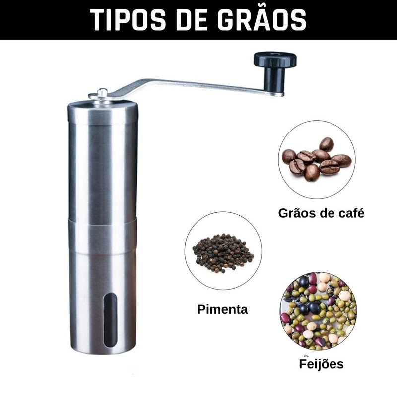 Café Moido - Moedor de Grãos de Café Manual