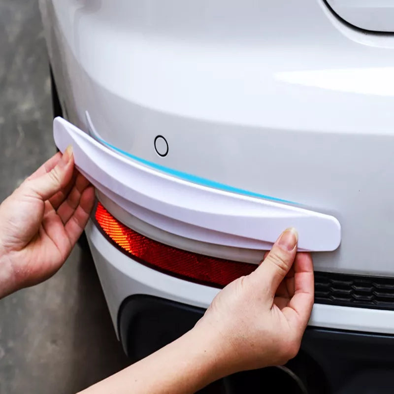 2Pcs Car Bumper Protector Corner Protection Strips Scratches Anti-collision Crash Blade Automotive Accessories