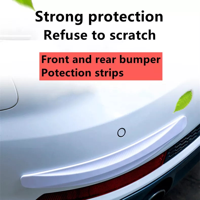 2Pcs Car Bumper Protector Corner Protection Strips Scratches Anti-collision Crash Blade Automotive Accessories