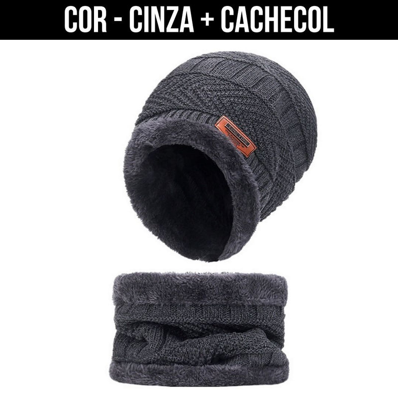Combo Inverno Quentinho - Touca & Cachecol
