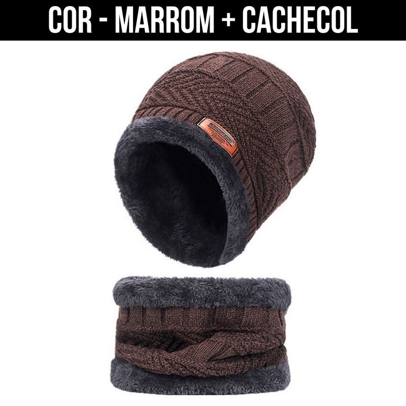 Combo Inverno Quentinho - Touca & Cachecol