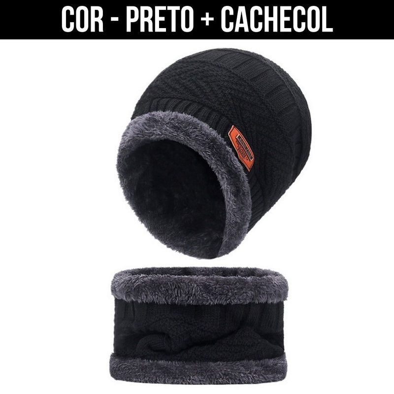 Combo Inverno Quentinho - Touca & Cachecol