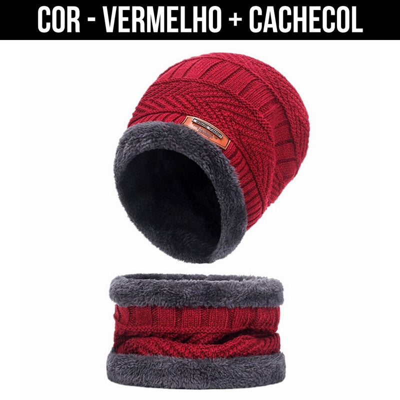 Combo Inverno Quentinho - Touca & Cachecol