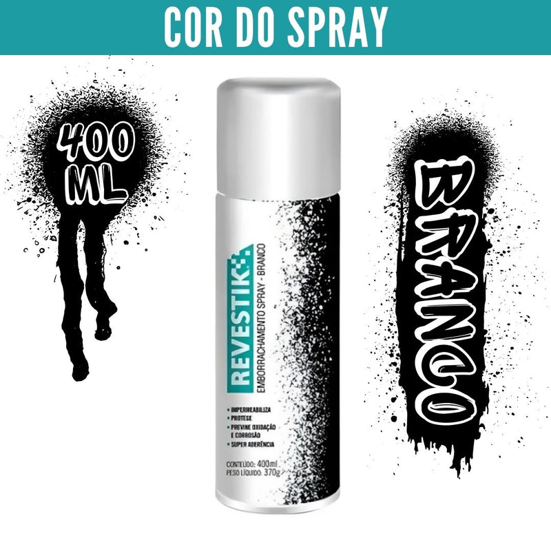 Revestik Spray Rubberized - Spray Emborrachado Selador