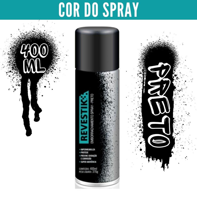 Revestik Spray Rubberized - Spray Emborrachado Selador