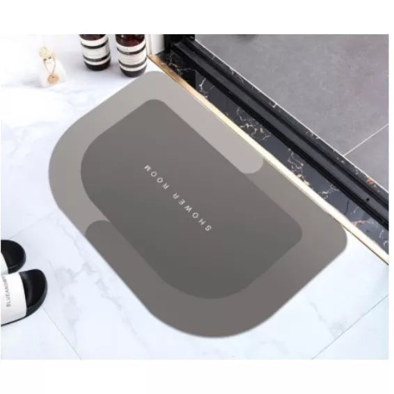 Super Absorbent Non-Slip Bathroom Mat Quick Dry Shower Mat 38*58*4 CM