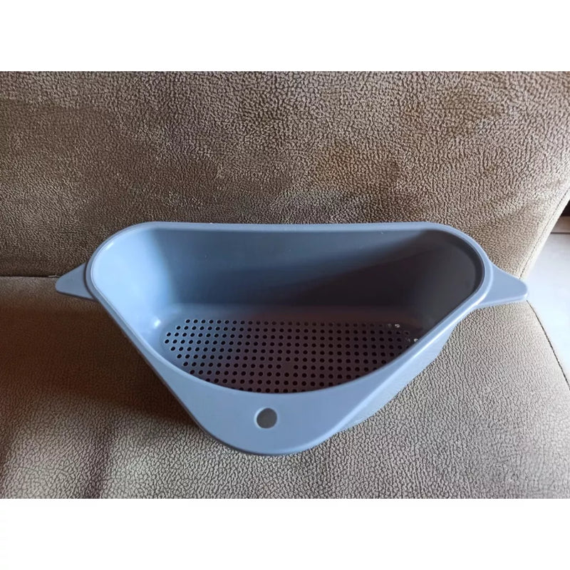 Multipurpose kitchen sink drainer basket