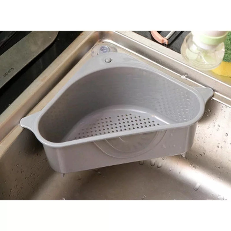 Multipurpose kitchen sink drainer basket