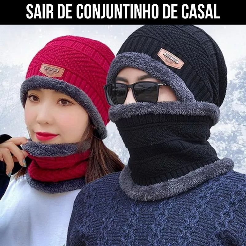 Combo Inverno Quentinho - Touca & Cachecol