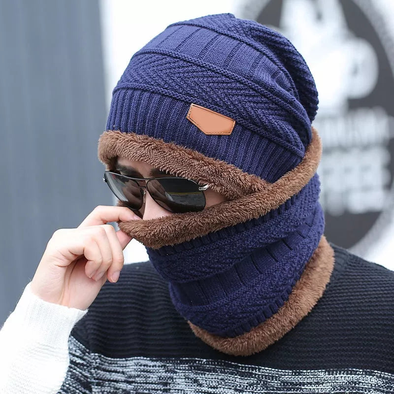 Combo Inverno Quentinho - Touca & Cachecol