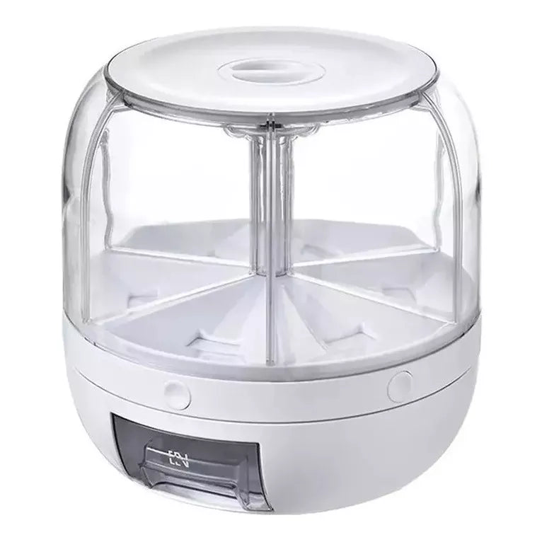 Dispensador de Grãos Rotativo 360°
