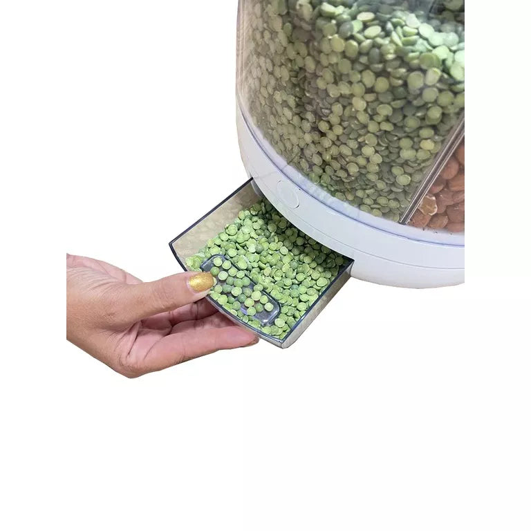 Dispensador de Grãos Rotativo 360°