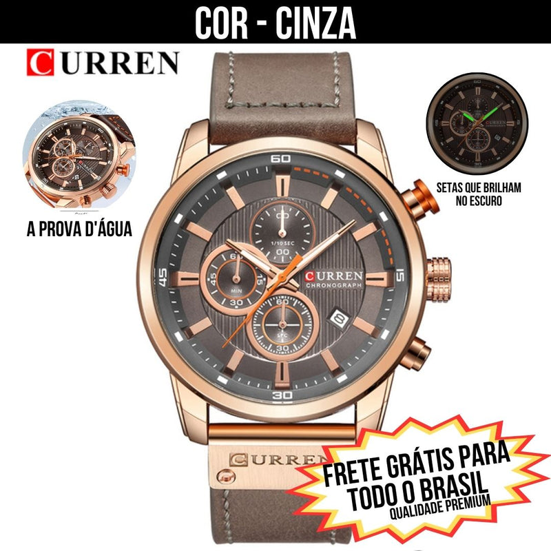 Relógio CURREN Lux *Qualidade Premium