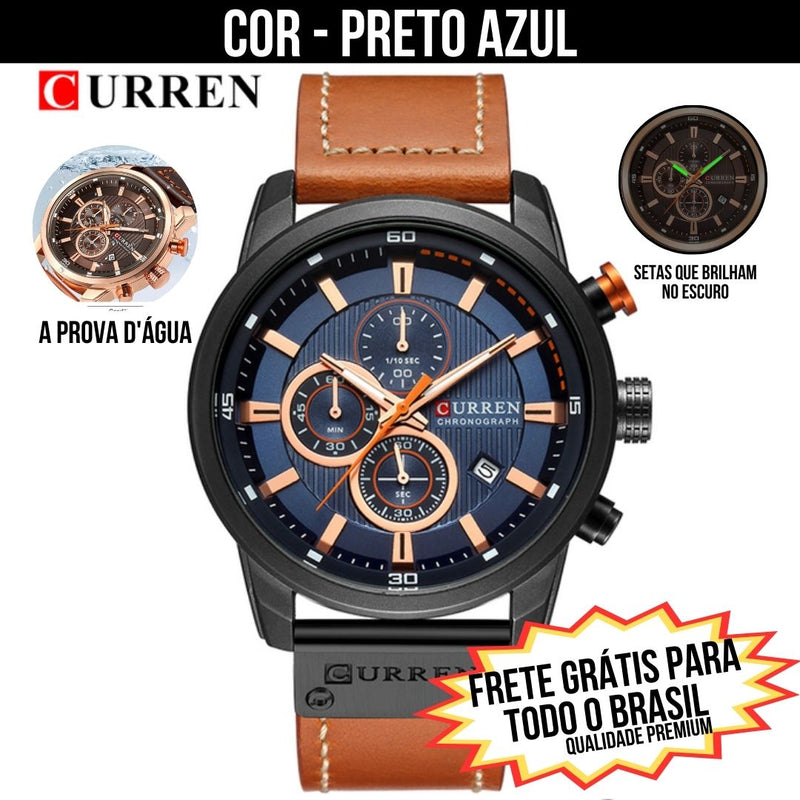 Relógio CURREN Lux *Qualidade Premium