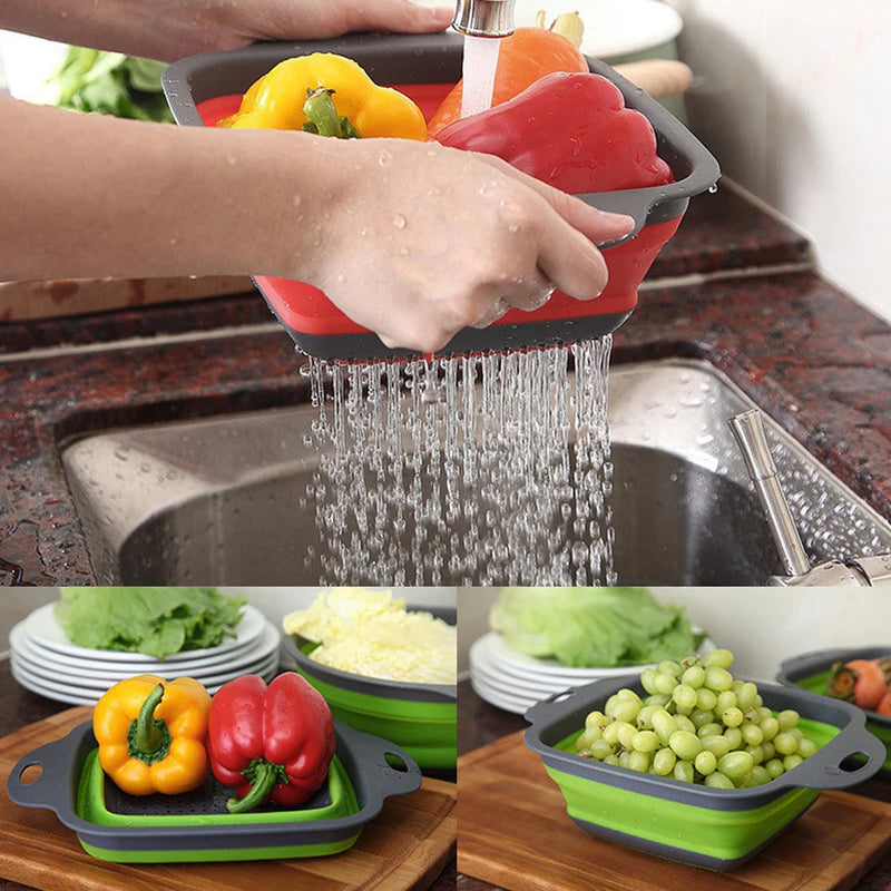 Silicone Collapsible Drain Basket