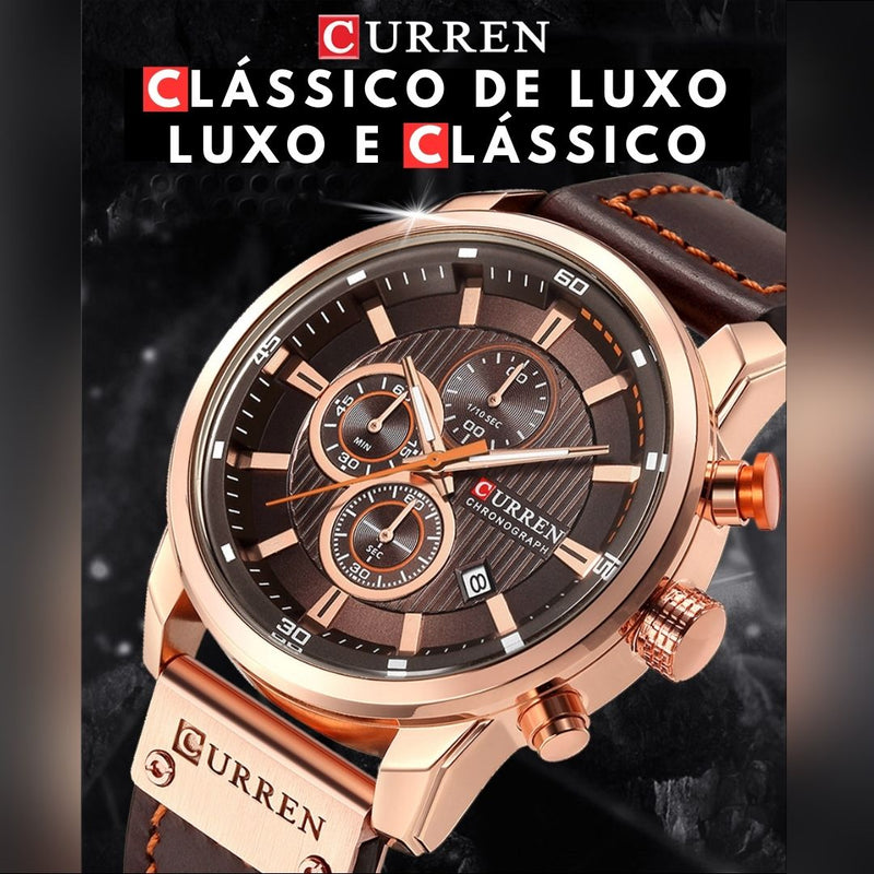 Relógio CURREN Lux*Qualidade Premium (sem caixa)
