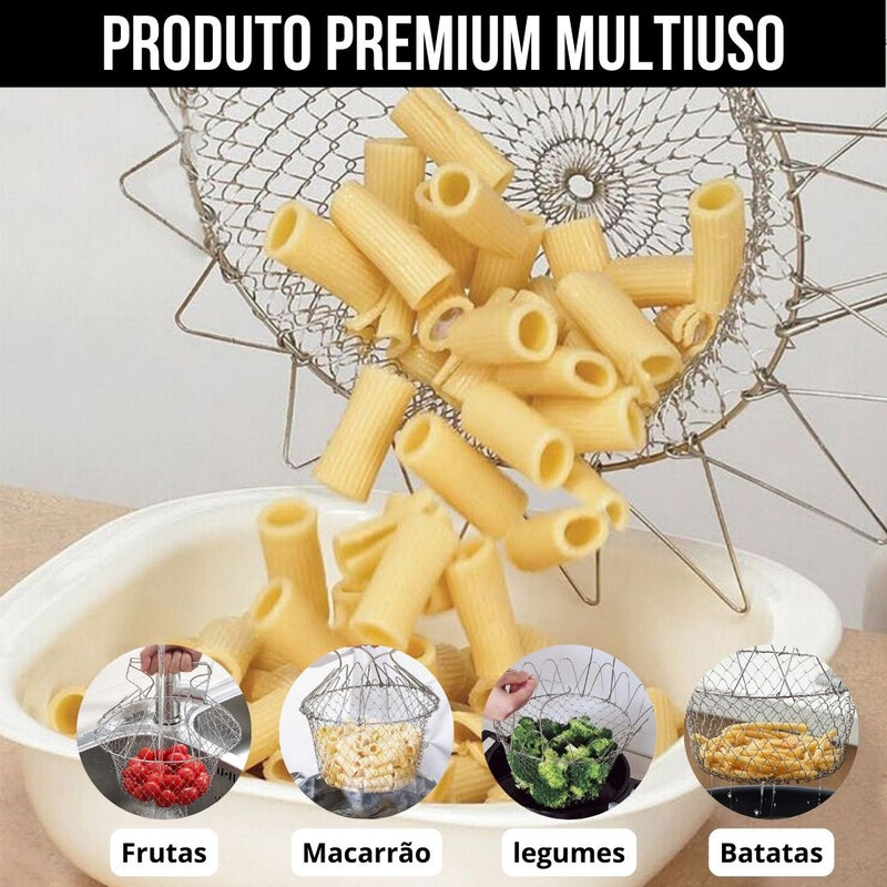 *Premium Steel Pan Drainer