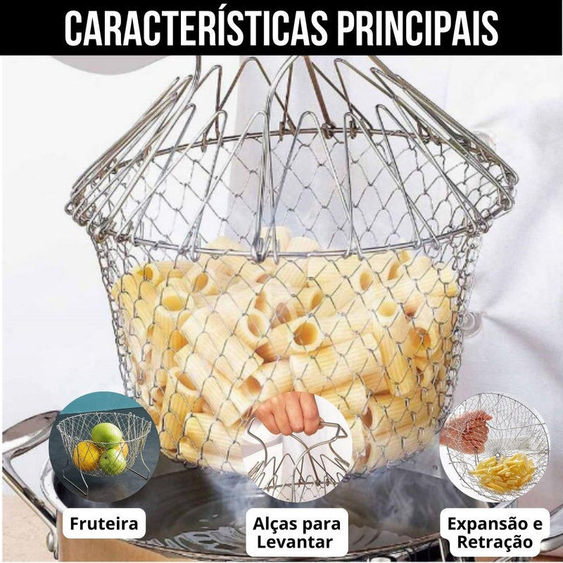 *Premium Steel Pan Drainer
