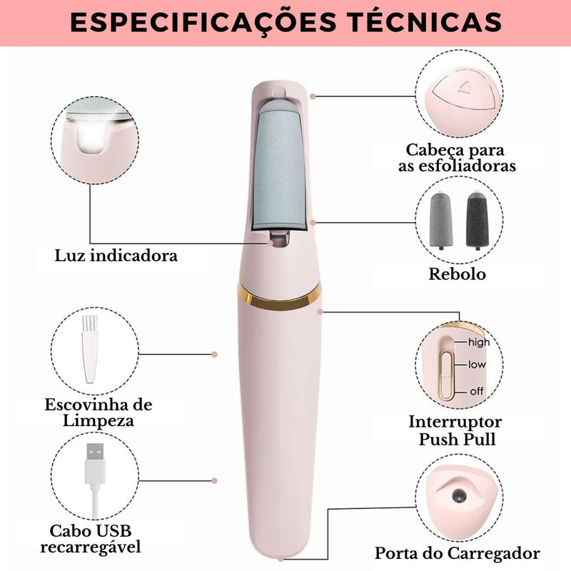 Esfoliadora Pé de Princesa