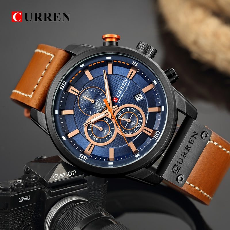 Relógio CURREN Lux *Qualidade Premium