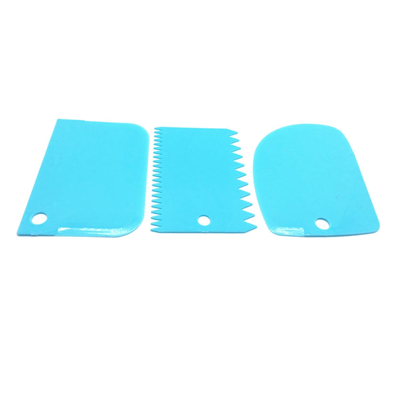 Kit with 3pcs Spatulas for Cake Decorating 