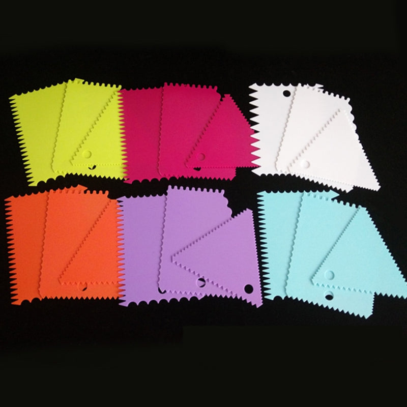 Kit with 3pcs Spatulas for Cake Decorating 