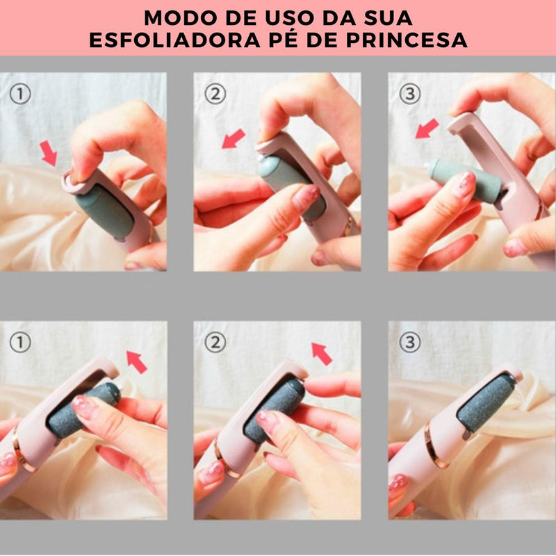 Esfoliadora Pé de Princesa