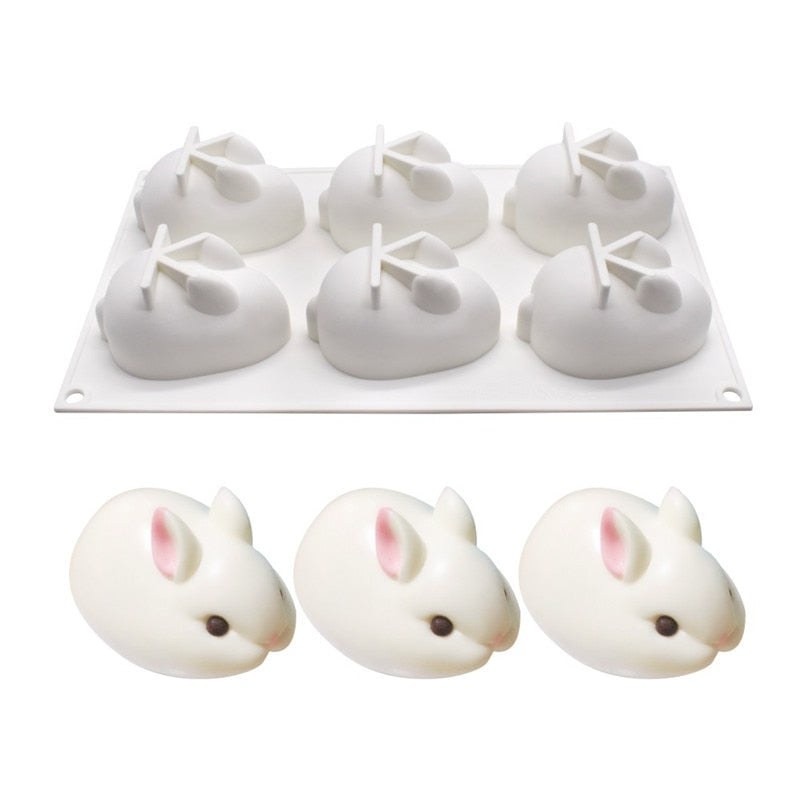 Moldes de Páscoa (coelhinhos)