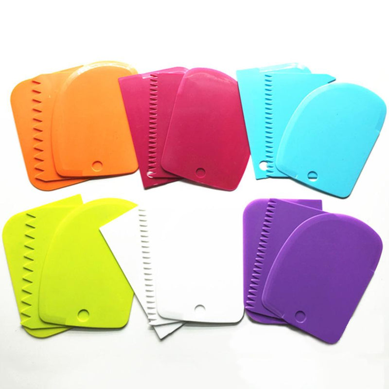 Kit with 3pcs Spatulas for Cake Decorating 