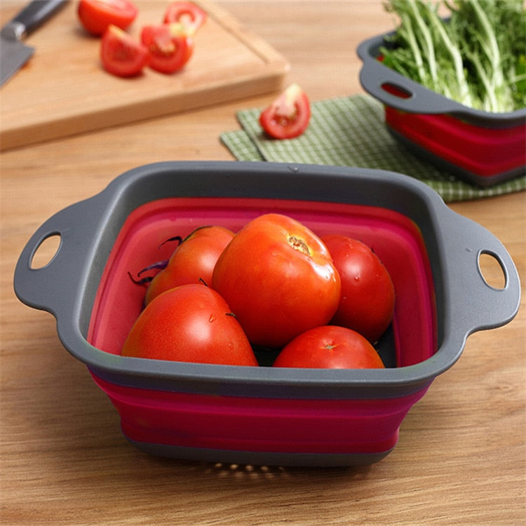 Silicone Collapsible Drain Basket